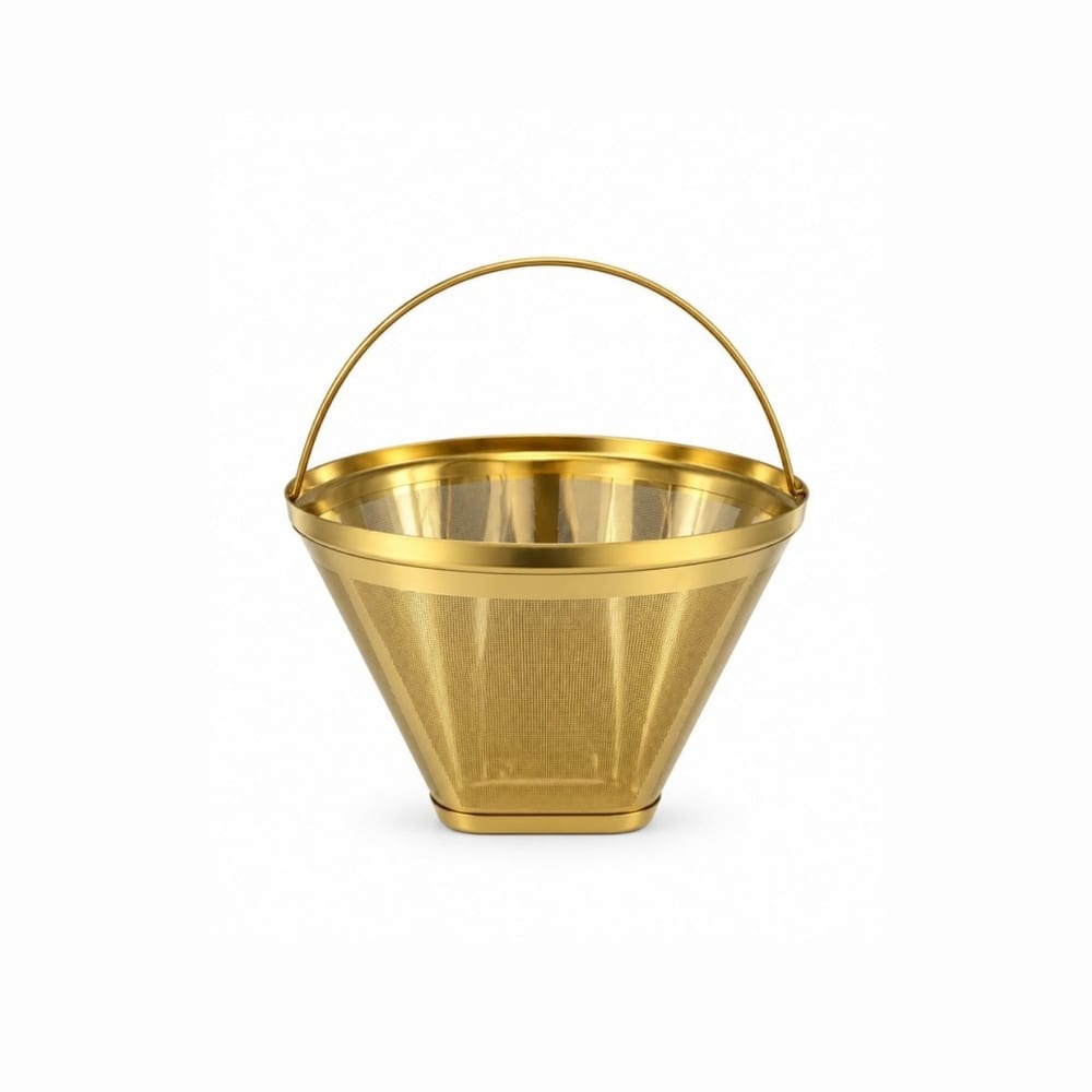 NORTH Coffee Filter Gold, genanvendeligt kaffefilter i rustfrit stål