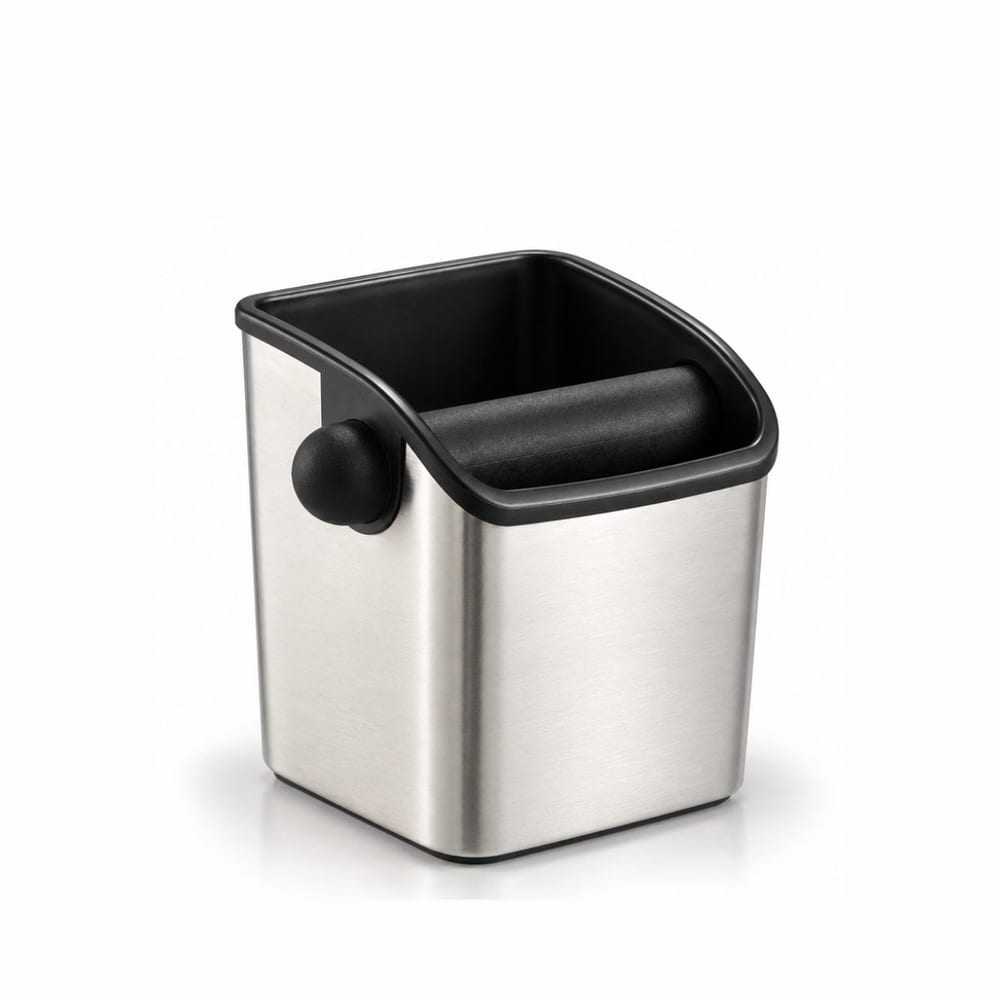 NORTH Knock Box til brugt espressokaffe, rustfrit stål