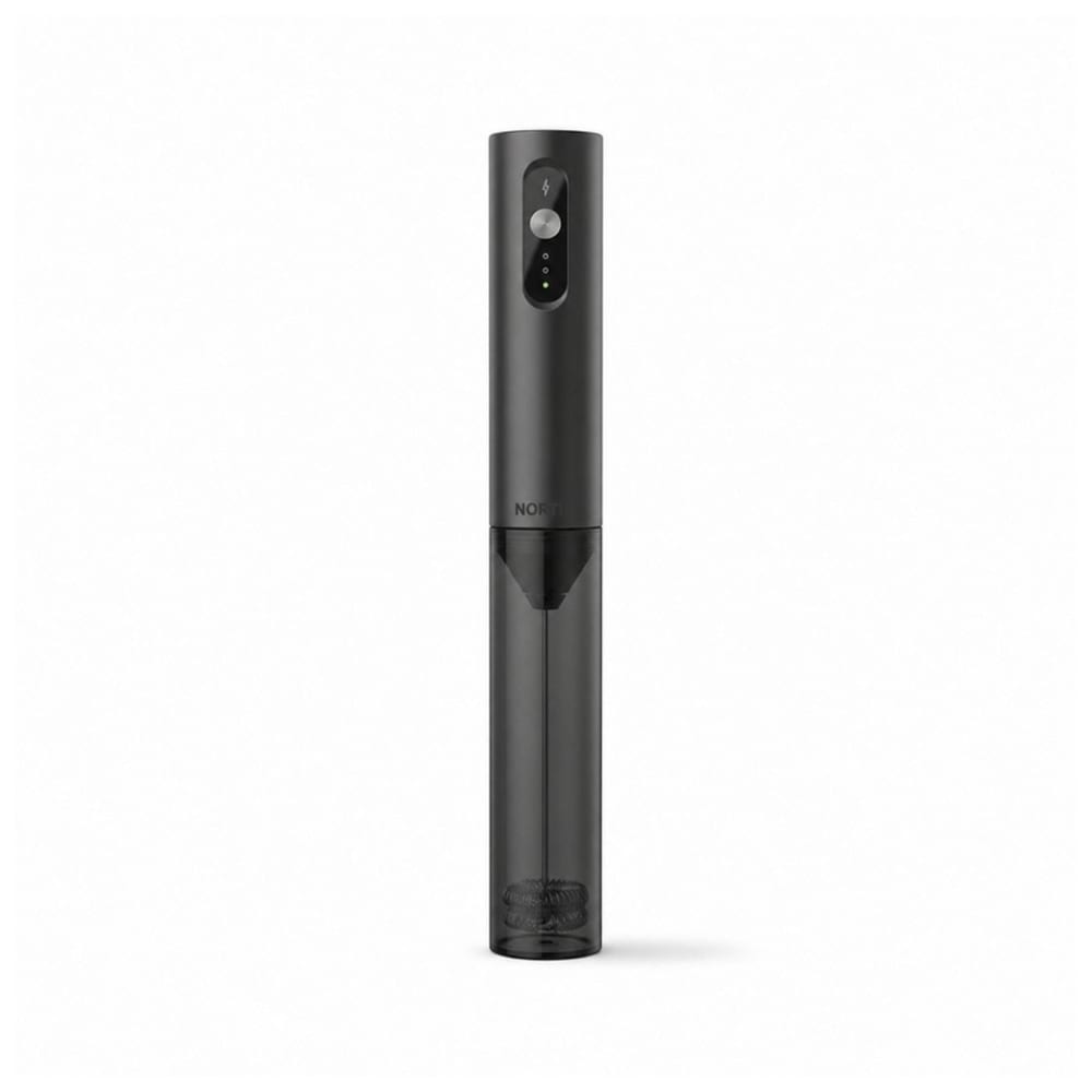 NORTH Genopladelig Mælkeskummer med USB-C, 3 hastigheder, dobbelt piskeris