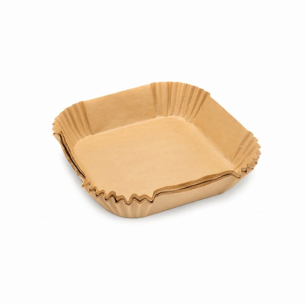 NORTH Airfryer-papir kvadratisk 16 × 16 cm, 50 stk.