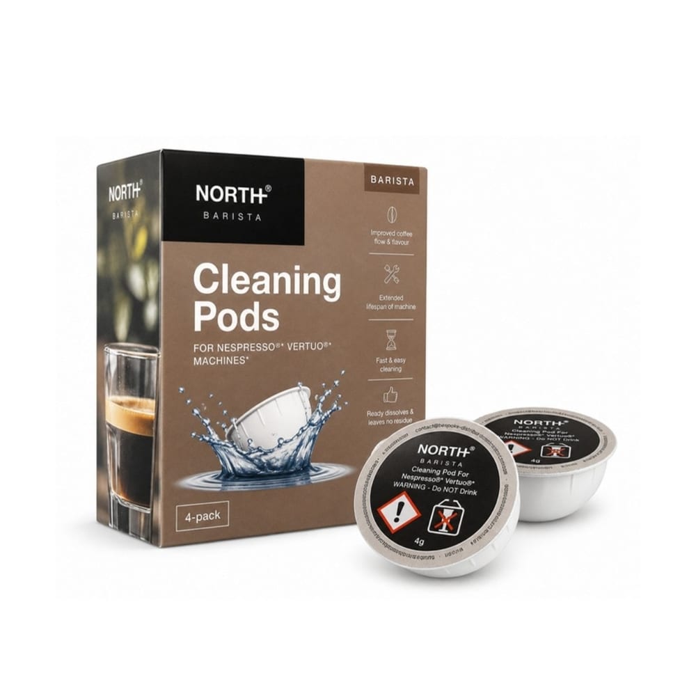 NORTH Rensepods til Nespresso Vertuo®, 4 stk.